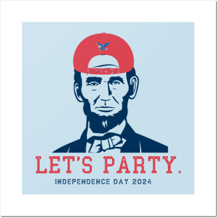 Let's Party - Lincoln Style Posters and Art